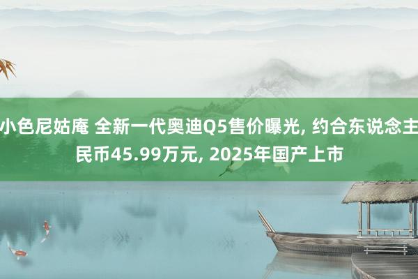 小色尼姑庵 全新一代奥迪Q5售价曝光， 约合东说念主民币45.99万元， 2025年国产上市