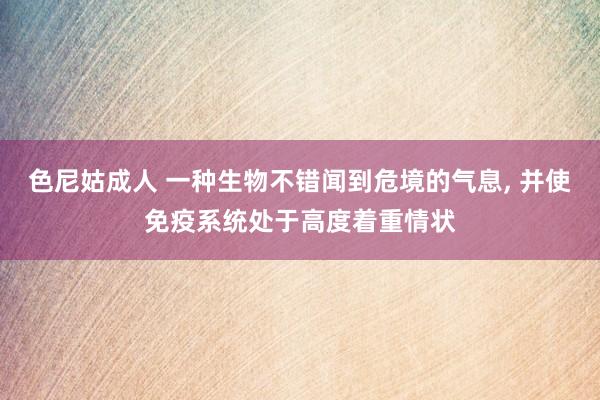 色尼姑成人 一种生物不错闻到危境的气息， 并使免疫系统处于高度着重情状