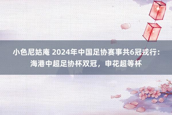 小色尼姑庵 2024年中国足协赛事共6冠戎行：海港中超足协杯双冠，申花超等杯