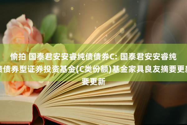 偷拍 国泰君安安睿纯债债券C: 国泰君安安睿纯债债券型证券投资基金(C类份额)基金家具良友摘要更新