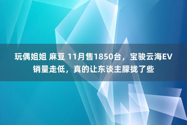 玩偶姐姐 麻豆 11月售1850台，宝骏云海EV销量走低，真的让东谈主朦拢了些