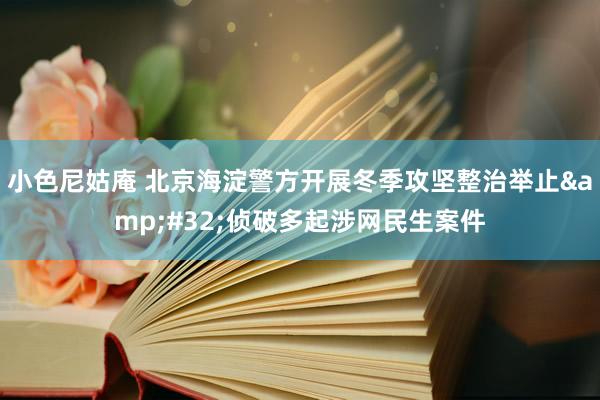 小色尼姑庵 北京海淀警方开展冬季攻坚整治举止&#32;侦破多起涉网民生案件