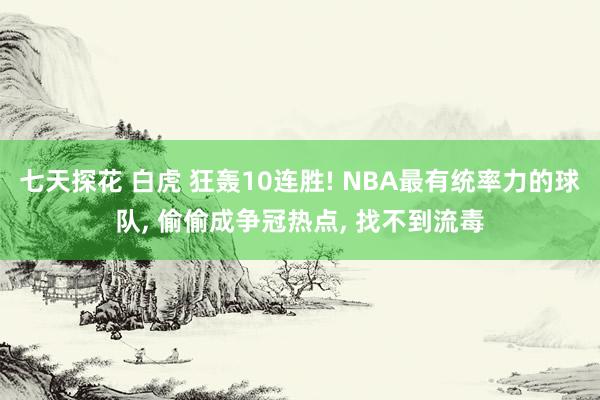 七天探花 白虎 狂轰10连胜! NBA最有统率力的球队， 偷偷成争冠热点， 找不到流毒