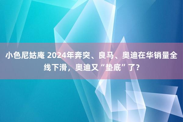 小色尼姑庵 2024年奔突、良马、奥迪在华销量全线下滑，奥迪又“垫底”了？